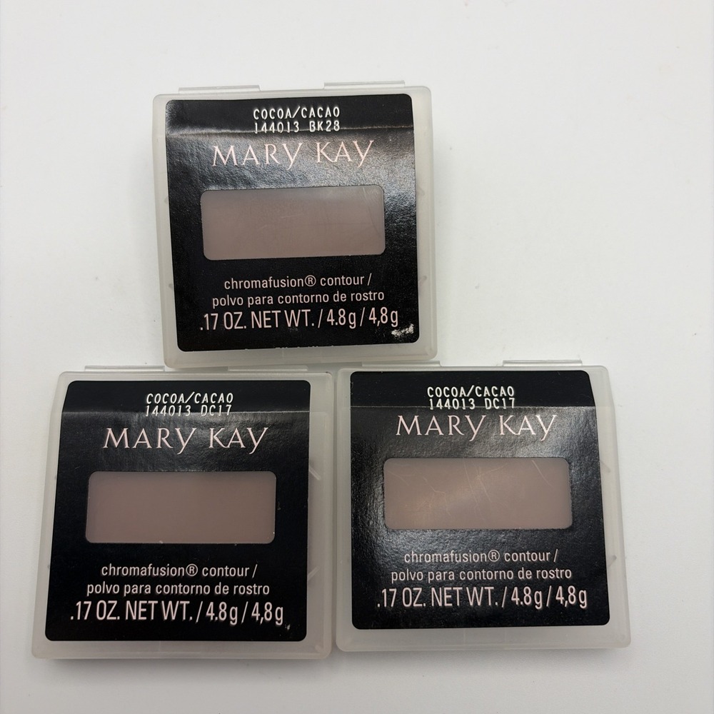 MARY KAY Chromafusion Contour COCOA 144013 NEW Full‎ Size Lot Of 3